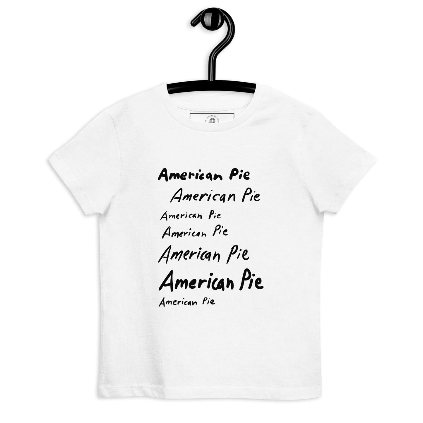 Kids Organic cotton t-shirt : India + American Pie - Portmanteau Home