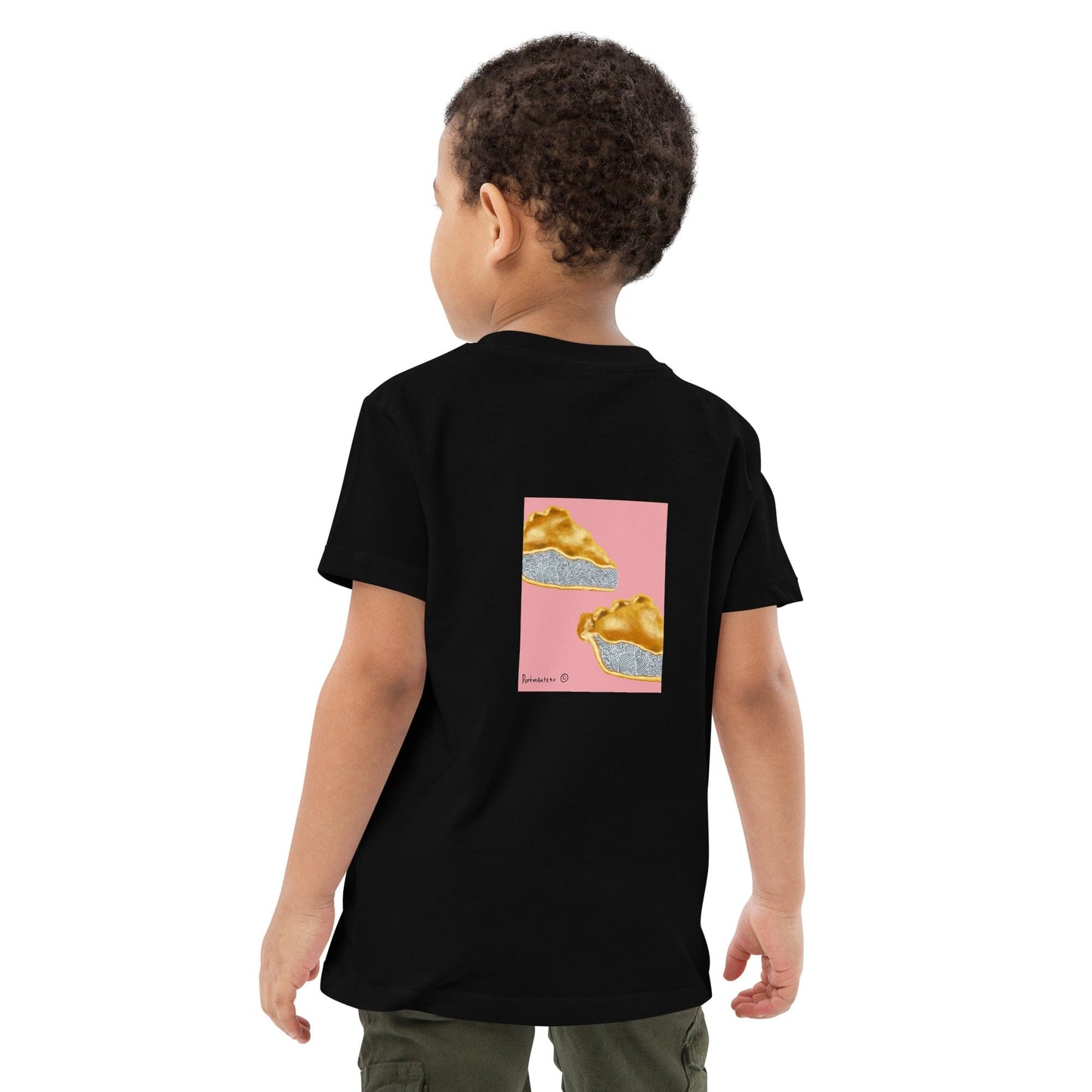 Kids Organic cotton t-shirt : Japan + American Pie - Portmanteau Home