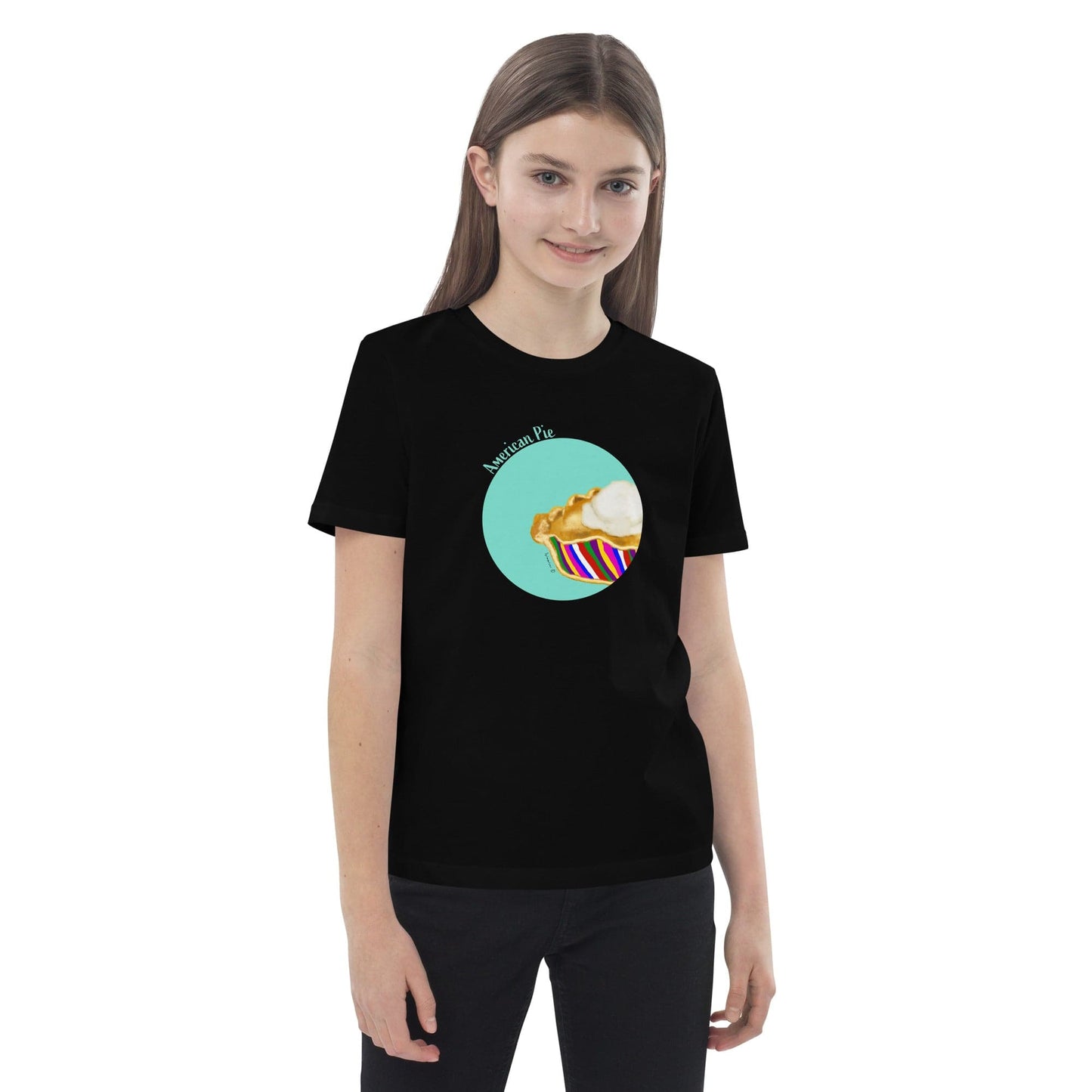 Kids Organic cotton t-shirt : Pie Korea - Portmanteau Home