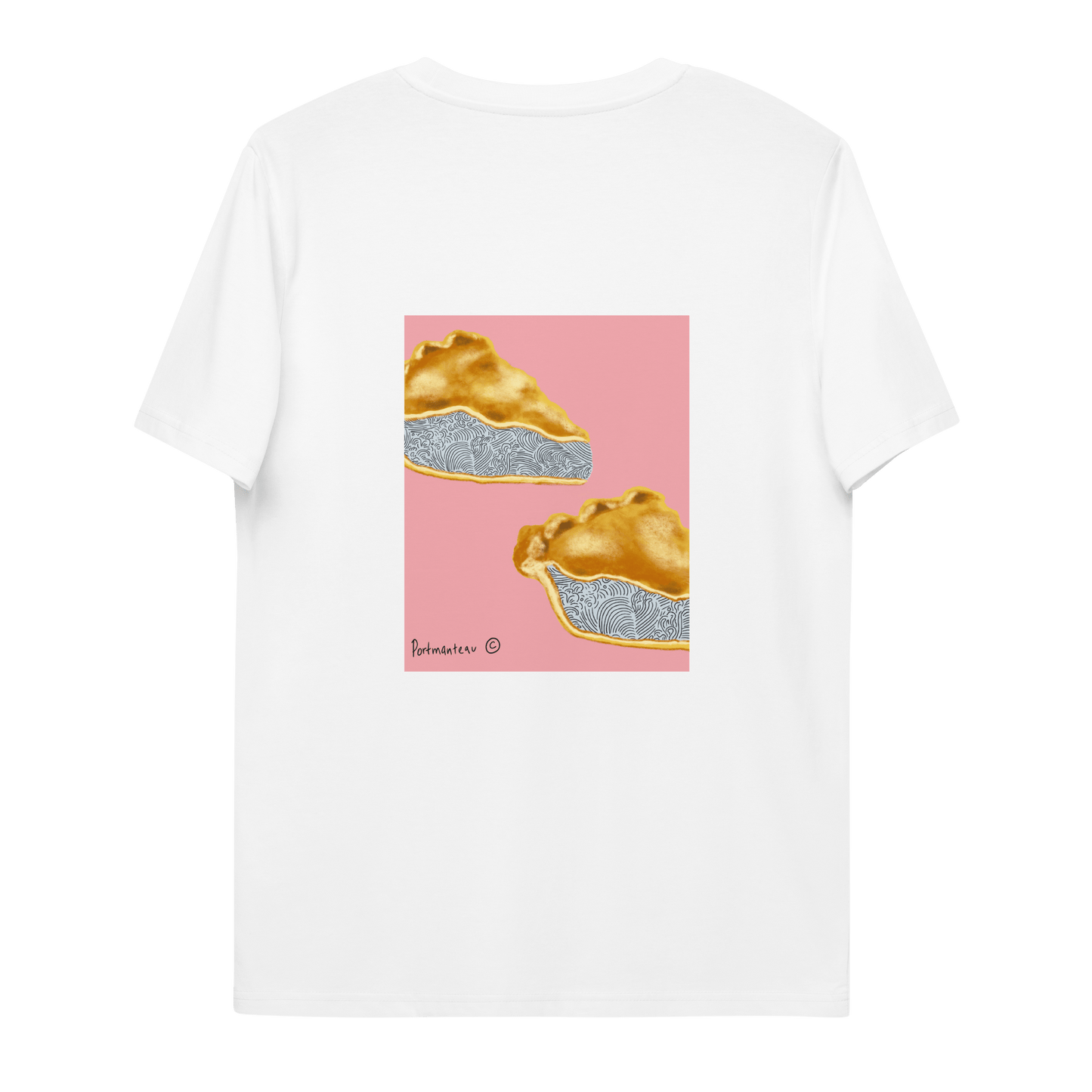 Unisex organic cotton t-shirt : Japan + American Pie - Portmanteau Home